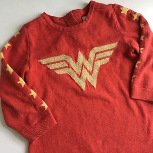 Junk food by Gap Wonder Woman sweater dress •
